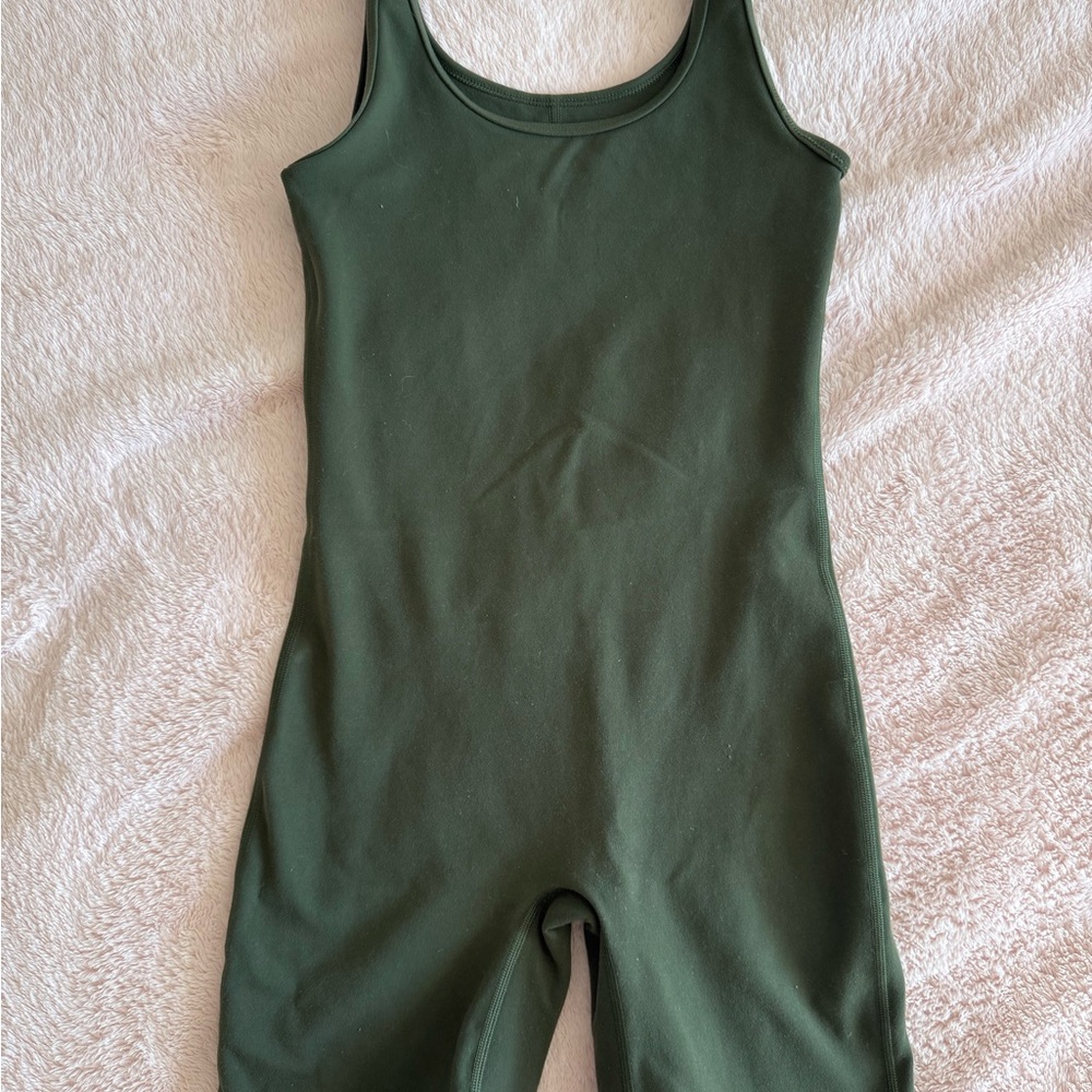 Aritzia Green Bodysuit